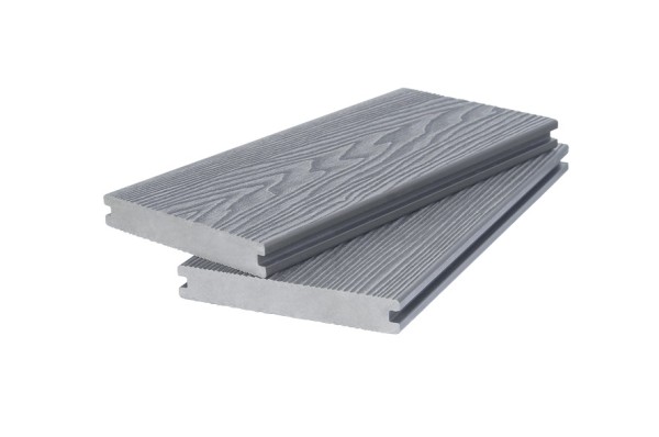 Доска террасная 3D фактура дерева POLIVAN GROUP двухсторонняя полнотелая SINGARAJA серый купить в Юрьев-Польском