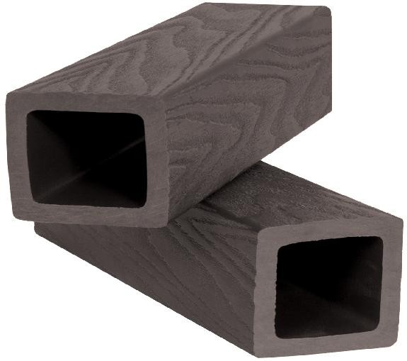 Балясина ДПК Polivan SINGARAJA 3D фактура дерева, темно-коричневый купить в Юрьев-Польском