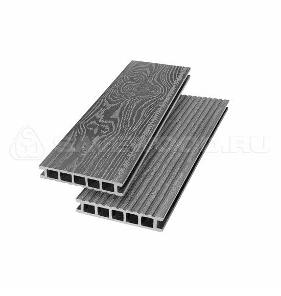 Террасная доска из ДПК SW Ornus тангенциальный распил пепельный купить в Юрьев-Польском