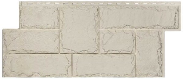 Фасадная панель T-Сайдинг-МАРСЕЛЬ ЭКО-1 Уайт купить в Юрьев-Польском