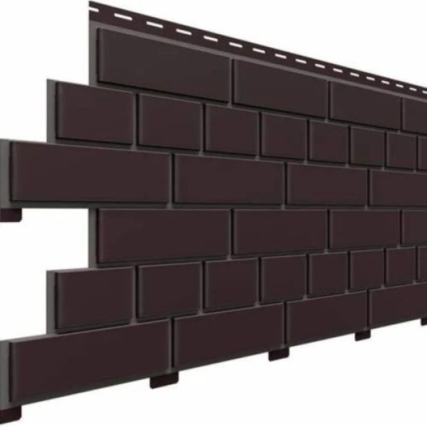 Фасадная панель Доломит Кирпич, Коричневый купить в Юрьев-Польском
