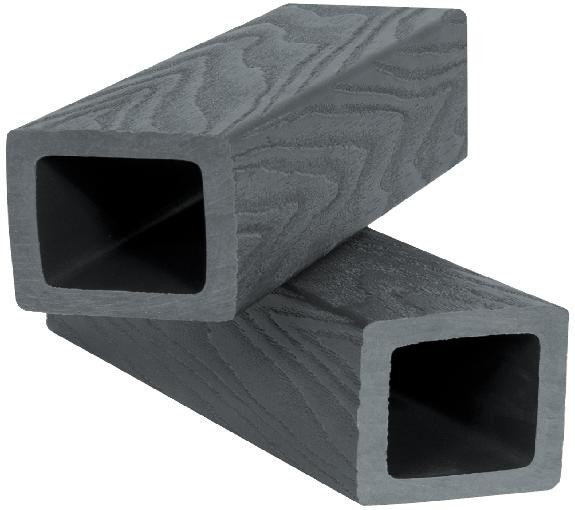 Балясина ДПК Polivan SINGARAJA 3D фактура дерева, черный купить в Юрьев-Польском