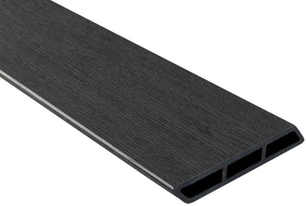 Доска Ромбус 3D ДПК Outdoor STORM BLACK черная купить в Юрьев-Польском