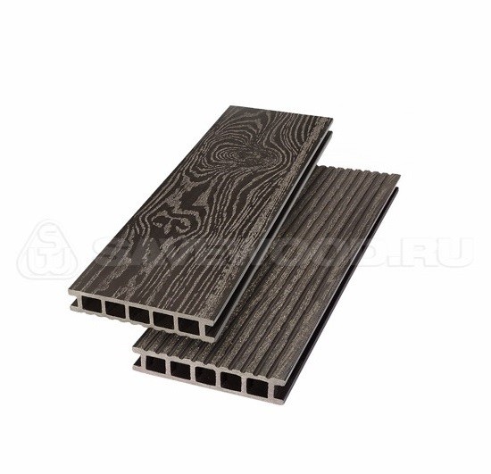 Террасная доска  из ДПКSW Ornus тангенциальный распил темно-коричневый купить в Юрьев-Польском