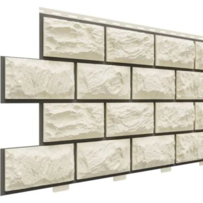 Фасадная панель Доломит Альпийский прокрашенный Слоновая кость