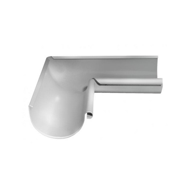 Водосток Grand Line 150x100 – Угол внутренний 90° RAL 9003 купить в Юрьев-Польском