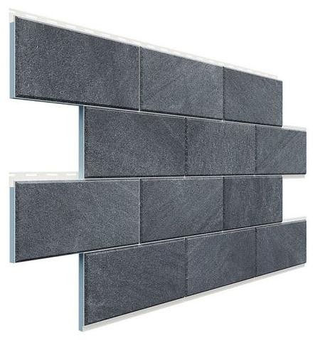 Фасадная термопанель Доломит Дагестанский камень Графит купить в Юрьев-Польском