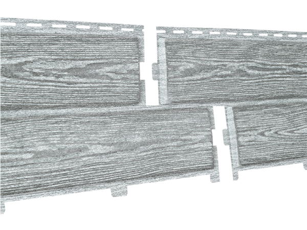 Фасадная панель Ю-пласт Хокла Винтаж Пепел купить в Юрьев-Польском