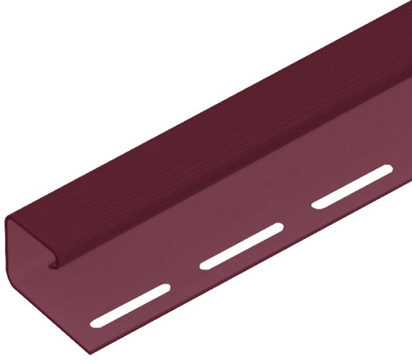 J-профиль TECOS 3,05м БУРГУНД (акрил) купить в Юрьев-Польском