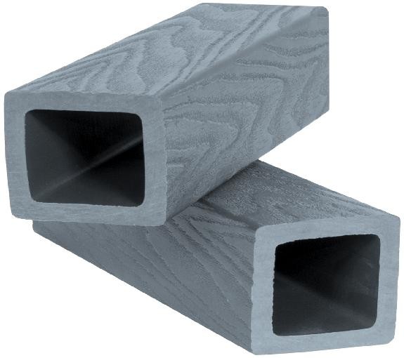 Балясина ДПК Polivan SINGARAJA 3D фактура дерева, серый купить в Юрьев-Польском