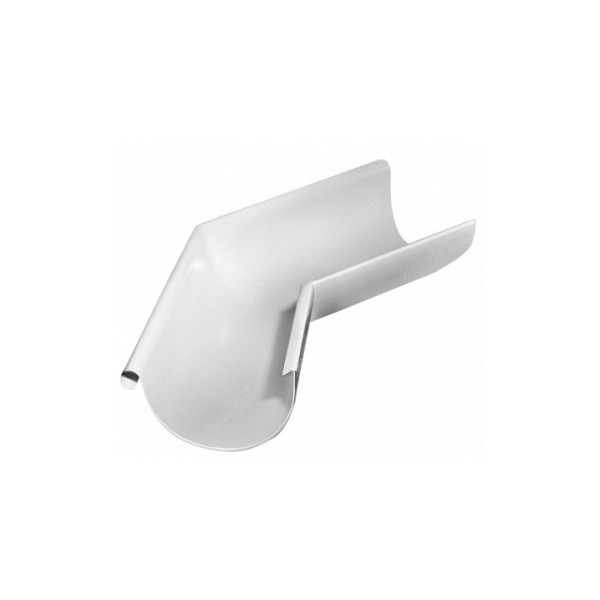 Водосток Grand Line 150x100 – Угол наружный 135° RAL 9003 купить в Юрьев-Польском