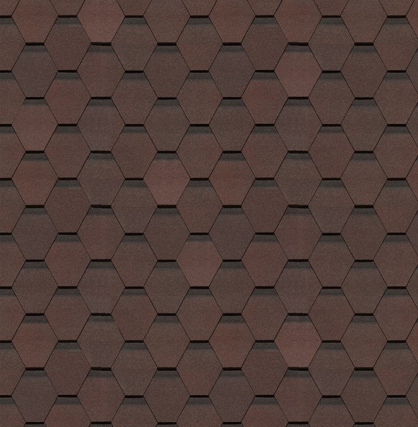 Гибкая черепица Docke, коллекция Шеффилд – Зрелый каштан купить в Юрьев-Польском