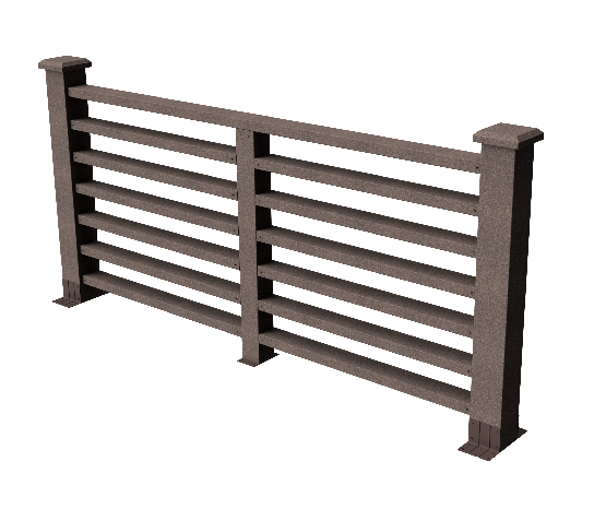 Ограждения декоративное ДПК GRINDERDECO Марсело венге купить в Юрьев-Польском