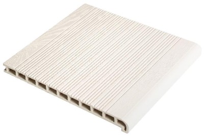 Ступени из ДПК Faynag WOOD Слоновая кость