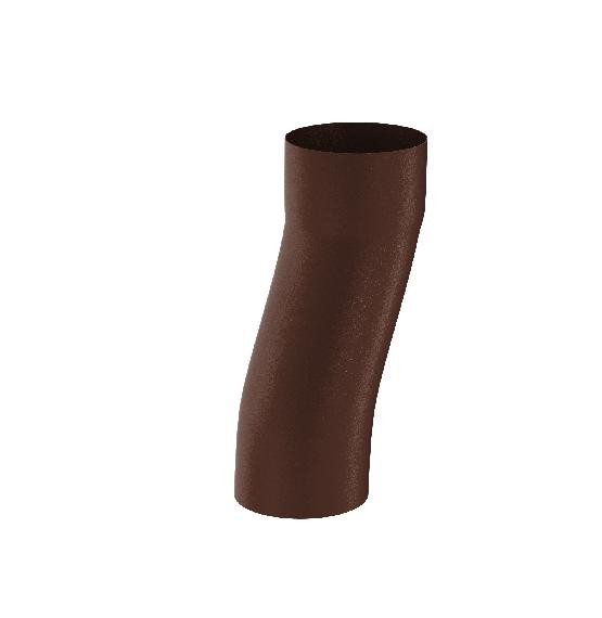 Водосток Aquasistem, Система 125x90 - S-обвод RAL 8017 Коричневый matt купить в Юрьев-Польском