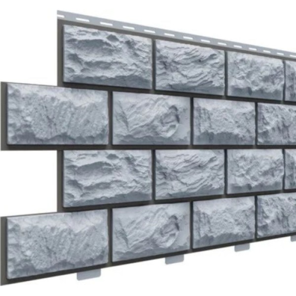 Фасадная панель Доломит Альпийский прокрашенный Серо-голубой купить в Юрьев-Польском