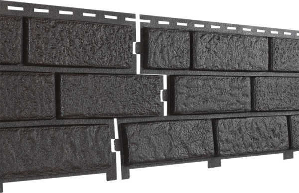 Фасадная панель Ю-Пласт Стоун Хаус Кирпич Коричневый купить в Юрьев-Польском