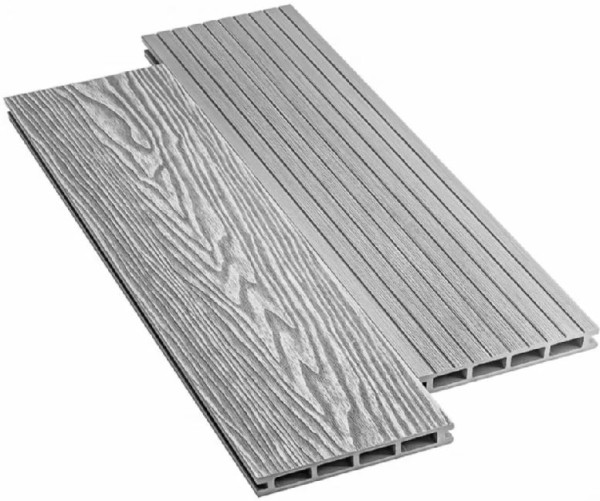 Террасная доска ДПК Deckart Praktik New Серый купить в Юрьев-Польском