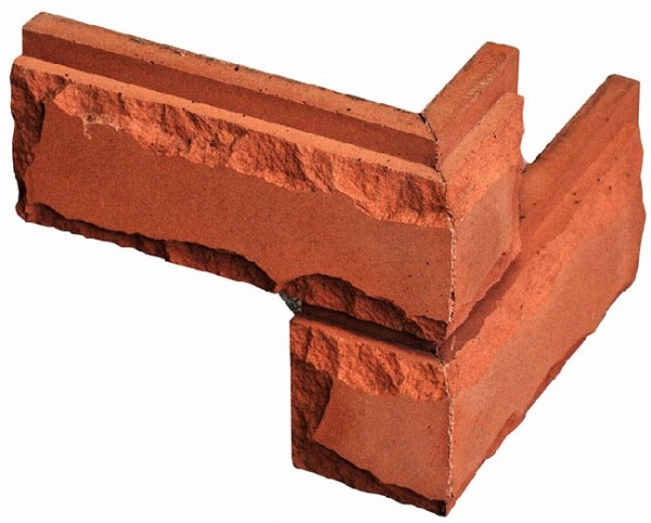 Угловой элемент Кирисс Фасад Колотый кирпич купить в Юрьев-Польском