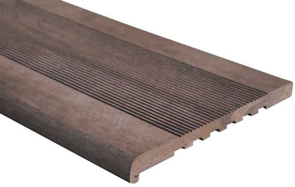 Ступень ДПК Outdoor Havana/Вельвет полнотелая коричневая микс купить в Юрьев-Польском