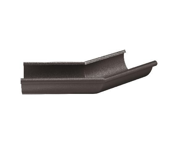 Водосток Aquasistem, Система 150/100 - Угол желоба, наружный 135° RR 32 Тёмно-коричневый matt купить в Юрьев-Польском