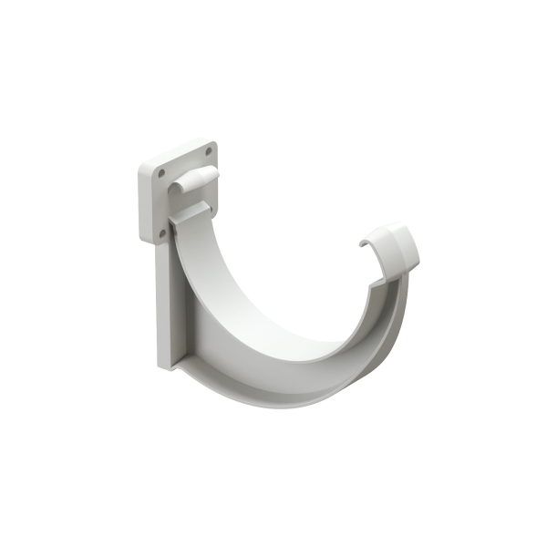 Кронштейн желоба Docke Lux ПВХ Пломбир купить в Юрьев-Польском