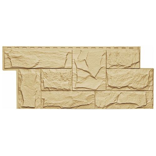 Фасадная панель T-Сайдинг- Гранит Леон ЭКО-1 Амбер купить в Юрьев-Польском