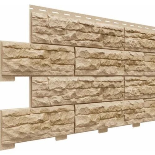 Фасадная панель Скалистый риф Премиум Умбра купить в Юрьев-Польском