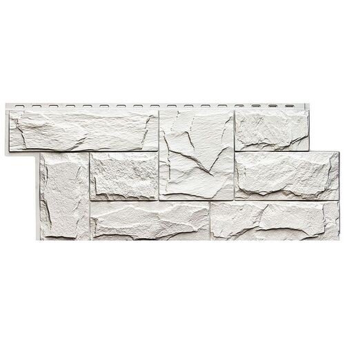 Фасадная панель T-Сайдинг- Гранит Леон ЭКО-1 Уайт купить в Юрьев-Польском