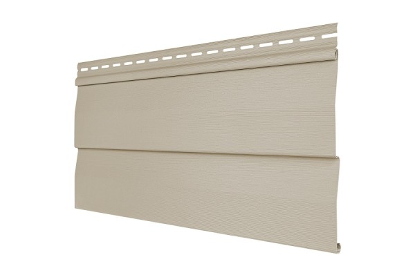 Виниловый сайдинг Tecos - корабельный брус, бежевый  купить в Юрьев-Польском