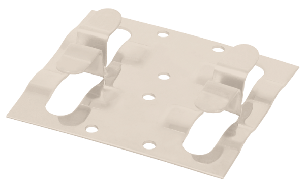 Кляймер рядный Grinder для монтажа наличника белый купить в Юрьев-Польском