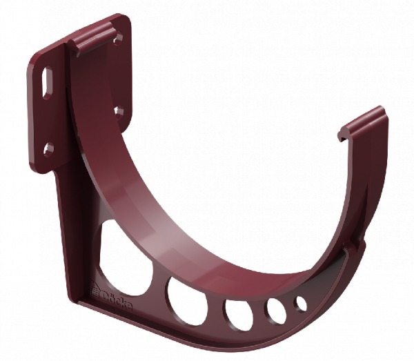 Кронштейн желоба ПВХ Docke STANDART красный купить в Юрьев-Польском