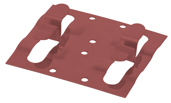 Кляймер рядный Grinder для монтажа наличника красный купить в Юрьев-Польском