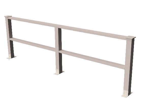 Ограждения декоративное ДПК GRINDERDECO Ковбойская изгородь выбеленый дуб купить в Юрьев-Польском