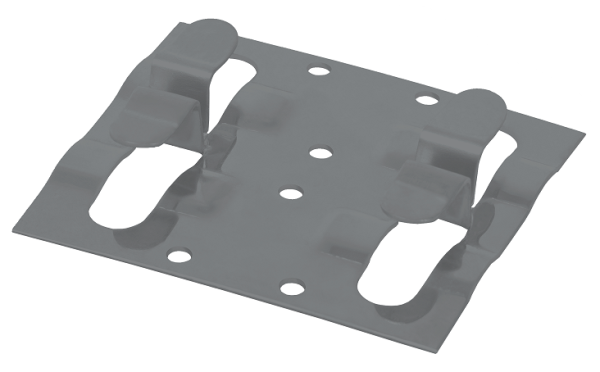 Кляймер рядный Grinder для монтажа наличника серый купить в Юрьев-Польском