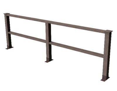 Ограждения декоративное ДПК GRINDERDECO Ковбойская изгородь венге