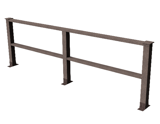 Ограждения декоративное ДПК GRINDERDECO Ковбойская изгородь венге купить в Юрьев-Польском