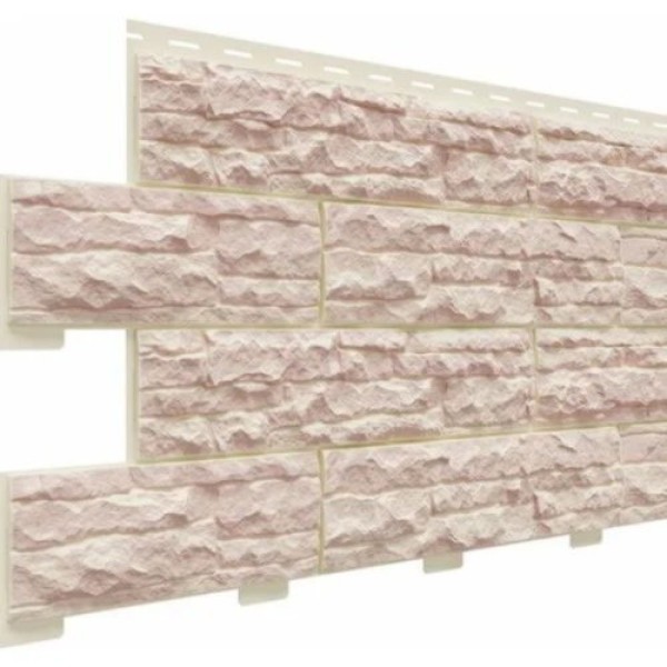 Фасадная панель Доломит Скалистый риф Люкс Жемчуг купить в Юрьев-Польском