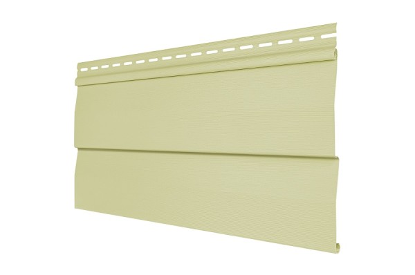 Виниловый сайдинг Tecos - корабельный брус, светло-желтый  купить в Юрьев-Польском