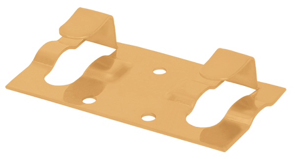 Кляймер стартовый Grinder для монтажа наличника бежевый купить в Юрьев-Польском