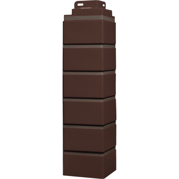 Угол наружный Fineber «Кирпич клинкерный» Жженный купить в Юрьев-Польском