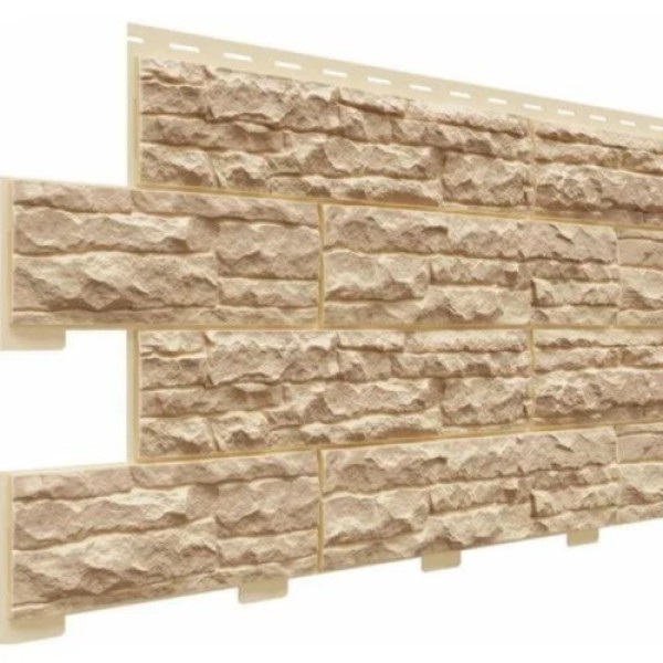 Фасадная панель Доломит Скалистый риф Люкс Карамель купить в Юрьев-Польском