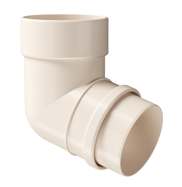 Колено 72˚ Docke Lux ПВХ Латте купить в Юрьев-Польском