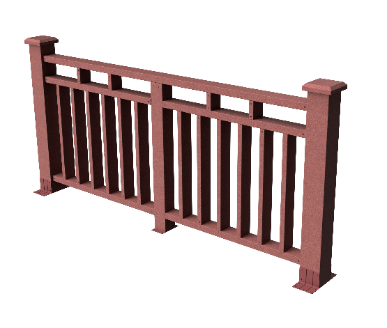 Ограждения декоративное ДПК GRINDERDECO Европа мербау купить в Юрьев-Польском