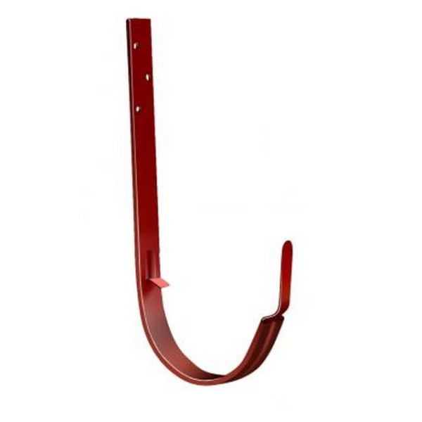 Водосток Grand Line 125x90 – Кронштейн длинный RAL 8004 купить в Юрьев-Польском