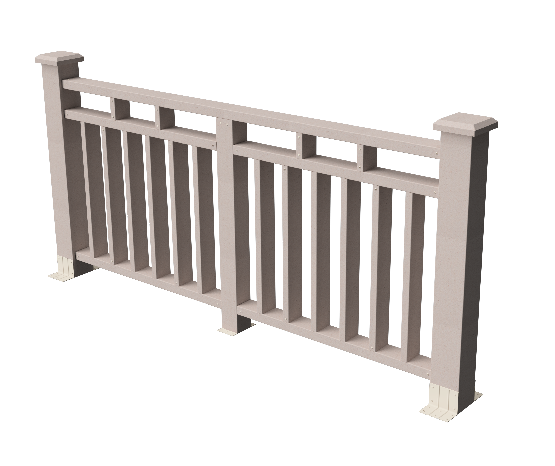 Ограждения декоративное ДПК GRINDERDECO Европа выбеленый дуб купить в Юрьев-Польском