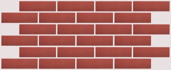 Гибкая клинкерная плитка СТ-01 Красный (сборная) купить в Юрьев-Польском