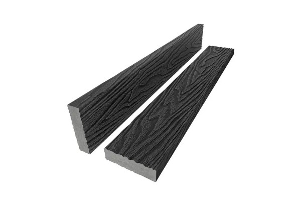 Брус лавочный 3D-тиснение 20х80 Графит купить в Юрьев-Польском