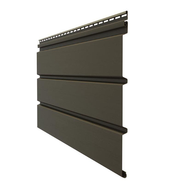 Софит сплошной коричневый без перфорации купить в Юрьев-Польском