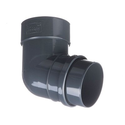 Колено 72° Docke Lux ПВХ - Графит купить в Юрьев-Польском